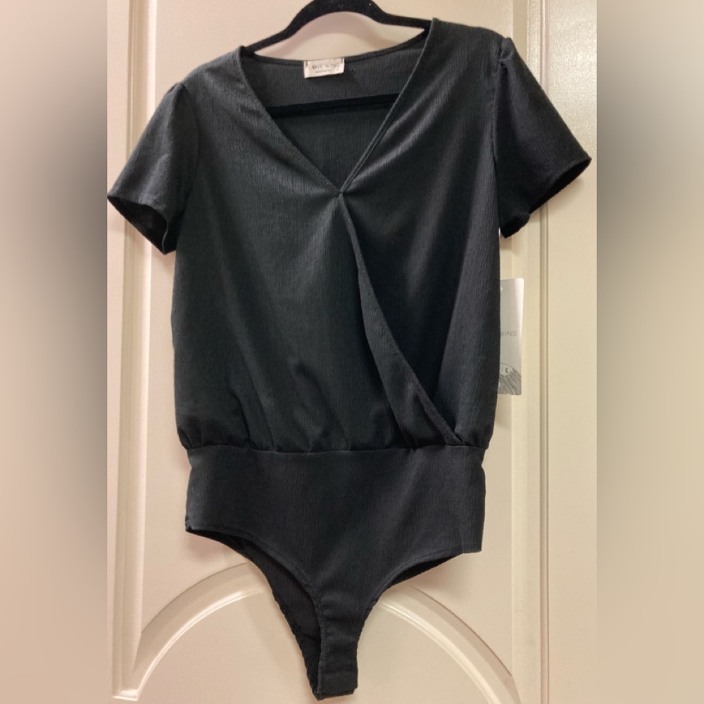 Bodysuit SHIRT Size XL from LOVE WINS New Cute Fun TOP Dressy One-Piece!